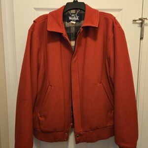 Vintage Womens Woolrich 100% Wool Coat